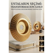 Oval Tip Bombeli Ahşap Törpü Diski 100mm Tungsten Karbür 723063