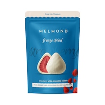 Beyaz Çikolatalı Freeze Dried Çilek Draje