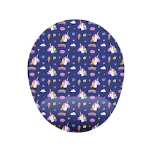 Desenli Bilek Destekli Mouse Pad