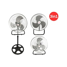 Bvn Bahçıvan Fiev 18" 45 Cm 130 Watt 220/230 Volt Monofaze 3in1 Ayaklı-duvar-masa Tipi Vantilatör