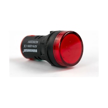 EUROWEST LS-220V-K 22MM KIRMIZI LED SİNYAL LAMBASI