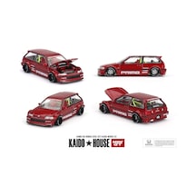 Mini Gt X Kaido 157 1/64 Honda Civic Ef Kaido Works V2