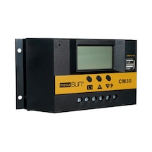 Mexxsun 30 A Amper 12 24 V Volt Şarj Kontrol Cihazı Regülatör
