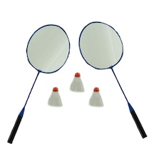 Badminton Seti Metal 2 Raket 3 Top