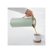 Ikea Behövd Termos 1 L Yeşil - Bej Bej - Yeşil
