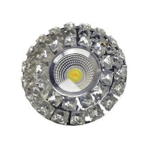 1 Adet Sunled 8202 Cam Spot Kasası 5w Beyaz Işık Led Çerçeveli Günışığı Rekli