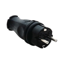 Tp Electric 3101 301 0300 1x16a Kauçuk Düz Fiş