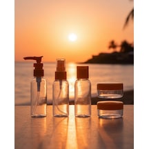 Hubrendy Tekno Seyahat Boy 5 Li Kozmetik Dolum Seti 30 Ml Sızdırmaz Tasarım
