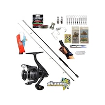 Okuma Revenger Rv-4000a 270cm 20-40gr Double Black Kıyı Spin Olta Takımı Seti