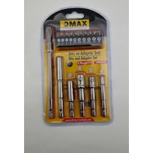 Dmax Profesyonel Bits Ve Adaptör Seti - 16 Parça