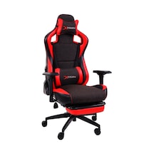 Xprime Over Pro. Oyuncu Koltuğu Hybrid Kumaş Kırmızı