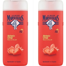 2 Adet Le Petit Marseillais Akdeniz Çileği Banyo Ve Duş Jeli 400ml Diğer