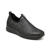 Sneaker Günlük Kadın 27 T12 Tq Fly Flot Cloth Woman Black Siyah