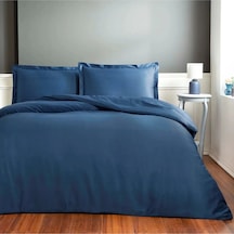 Taç Color Dreams Basic Nevresim Takımı Lacivert Çift Kişilik Lacivert