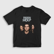 Presmono Unisex Çocuk Poster V3 Dizi Teen Wolf T-Shirt
