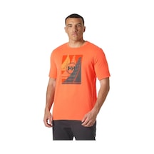 Helly Hansen Hp Race Graphic T-shirt Hha.34419 304 Turuncu