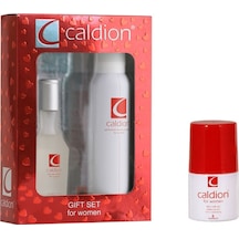 Caldion Classic Kadın Parfüm EDT 100 ML + Deodorant 150 ML + Roll-On 50 ML