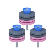 Springsun Taşlama Teli, Cırpıcı Disk, Çim Makinesi Bıçağı Tıraşlayıcı 3 Adet 4 Katlı