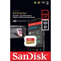 Sandisk Extreme SDSQXA1-400G-GN6MN 400 GB MicroSDXC Hafıza Kartı