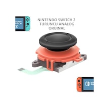 Nintendo Switch 2 Ns2 Joystick Joycon Analog Stick V2 Turuncu