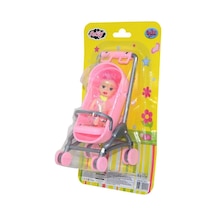 02424 Oydaş, Anlily Pusetli Bebek / Kartela / +3 Yaş - Grsy-890092 1 Adet