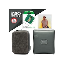 Fujifilm Instax Sq Link Yeşil Ex D Akıllı Telefon Yazıcısı + 10'lu Film + Taşıma Çantası 3 Yeşil