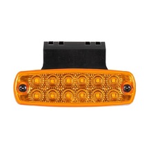 Pro Side Marker Lamba Braketli 12 Led'Li 115Mm 12V-24V Sarı