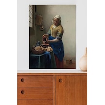 The Milkmaid - Süt - Johannes Vermeer Sanatsal Poster