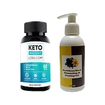 Hintohu Vücut Bakım Gel 150ml Acı Çehre Tohumu Krem + Keto Weight Loss 60 Ml