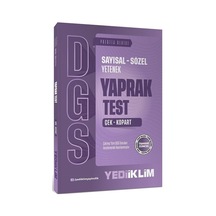 Yediiklim 2027 Dgs Prestij Yaprak Test