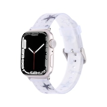 Apple Watch Ultra 49mm Uyumlu Krd-156 Silikon Kordon - Büyük Yıldız