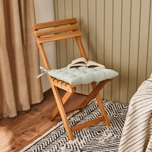 Soft Traum Sandalye Minderi - Yeşil - 40x40 Cm Çok Renkli