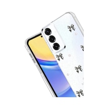 Mey İthalat Samsung Uyumlu Galaxy A34 5g Fiyonk Desenli Kapak - Desen 8 Şeffaf