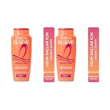 Elseve Dream Long Onarıcı Bakım Şampuanı 400 Ml 2 Paketi