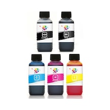QC Canon imagePROGRAF iPF815 MFP Uyumlu Yazıcı Mürekkep Seti 100ml 5 Renk