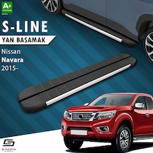 S-Dizayn Nissan Navara 3 S-Line Aluminyum Yan Basamak 203 Cm 2015