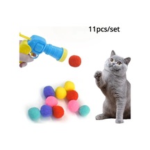 Zenvia Peluş Top Atan İnteraktif Kedi Oyuncağı Znv2026
