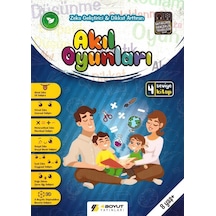 Zeka Geliştirici & Dikkat Arttıran Akıl Oyunları Seti 4 Boyut N11.34932