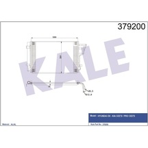 Kale Klıma Radyatoru Kıa Ceed Pro Ceed 2007-2012 Hyundaı I30 2007-2012 Klr-379200