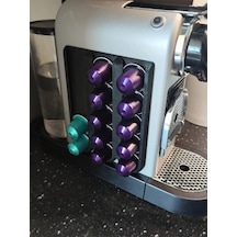 Nespresso Uyumlu Kapsül Tutucu - Siyah
