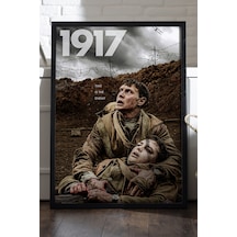 1922 Siyah Ahşap Çerçeveli Poster, Dekoratif Film Duvar Tablosu
