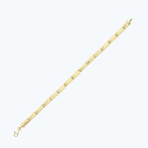 Altınbaş Altın Zincir Bileklik Blayn10-24933 Renkli