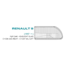 Far Camı Renault R9 Broadway Ym. Sağ 1998 1 Ad