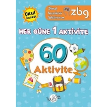 Okul Öncesi Her Güne 1 Aktivite - 60 Aktivite - ZBG Zihinsel Becerilerimi Geliştiriyorum - Buçe Dayı - Kukla