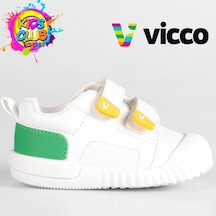 Vicco Forum İlk Adım Bebek Ortopedik Çocuk Spor Ayakkabı Beyaz