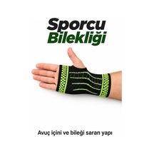 802 Sporcu Eldiveni Beyaz - Çok Renkli