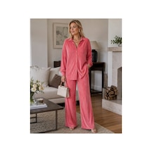 Verymoda Piliseli Pantolon Fuşya