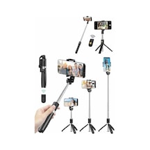Cep Telefonu Tripod Standı Manyetik Selfie Sopa Bluetooth Uzaktan Kumandalı Mh-hs5634-6309