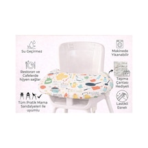 Safemom Mama Sandalyesi Örtüsü - Cupcake - Sarı