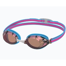 Speedo Junior Vanquisher 3.0 Picton Mavi/vermillion/altın Aynalı Çocuk Yüzücü Gözlüğü Altın